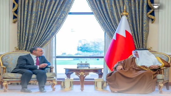 وزير الخارجيه والهجره يلتقى بسمو الشيخ سلمان بن حمد ولى عهد مملكه البحرين