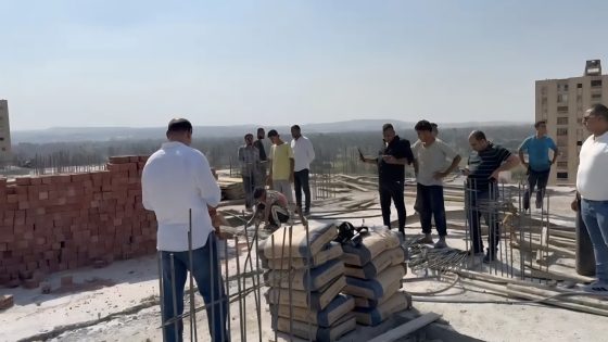 حملة مكبرة لإزالة مخالفات البناء في اللبيني فيصل بقيادة رئيس حي الهرم 